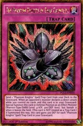 The Phantom Knights of Dark Gauntlets (PGL3-EN016) - Premium Gold: Infinite Gold 1st Edition - Premium Yugioh Single from Konami - Just $0.23! Shop now at Game Crave Tournament Store