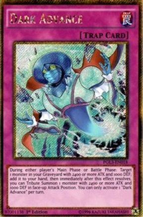 Dark Advance (PGL3-EN018) - Premium Gold: Infinite Gold 1st Edition - Premium Yugioh Single from Konami - Just $0.25! Shop now at Game Crave Tournament Store
