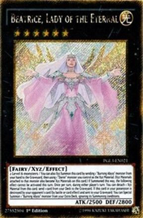 Beatrice, Lady of the Eternal (PGL3-EN021) - Premium Gold: Infinite Gold 1st Edition - Premium Yugioh Single from Konami - Just $0.98! Shop now at Game Crave Tournament Store