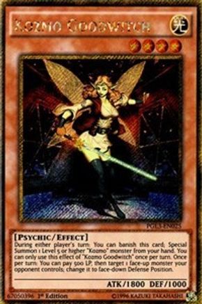 Kozmo Goodwitch (PGL3-EN025) - Premium Gold: Infinite Gold 1st Edition - Premium Yugioh Single from Konami - Just $0.63! Shop now at Game Crave Tournament Store
