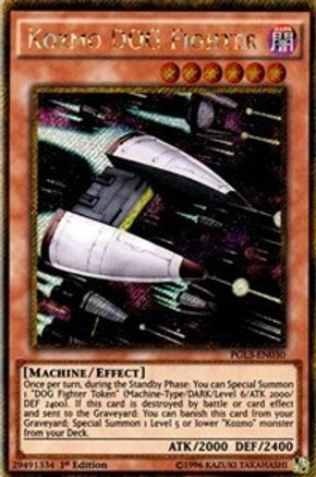 Kozmo DOG Fighter (PGL3-EN030) - Premium Gold: Infinite Gold 1st Edition - Premium Yugioh Single from Konami - Just $0.15! Shop now at Game Crave Tournament Store