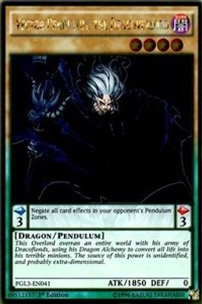 Vector Pendulum, the Dracoverlord (PGL3-EN041) - Premium Gold: Infinite Gold 1st Edition - Premium Yugioh Single from Konami - Just $0.28! Shop now at Game Crave Tournament Store
