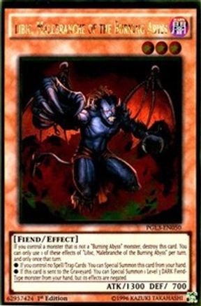Libic, Malebranche of the Burning Abyss (PGL3-EN050) - Premium Gold: Infinite Gold 1st Edition - Premium Yugioh Single from Konami - Just $0.39! Shop now at Game Crave Tournament Store