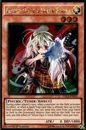 Ghost Ogre & Snow Rabbit (PGL3-EN052) - Premium Gold: Infinite Gold 1st Edition - Premium Yugioh Single from Konami - Just $1.81! Shop now at Game Crave Tournament Store