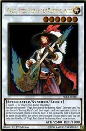 Virgil, Rock Star of the Burning Abyss (PGL3-EN061) - Premium Gold: Infinite Gold 1st Edition - Premium Yugioh Single from Konami - Just $0.28! Shop now at Game Crave Tournament Store