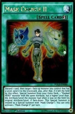 Mask Change II (PGL3-EN086) - Premium Gold: Infinite Gold 1st Edition - Premium Yugioh Single from Konami - Just $0.37! Shop now at Game Crave Tournament Store