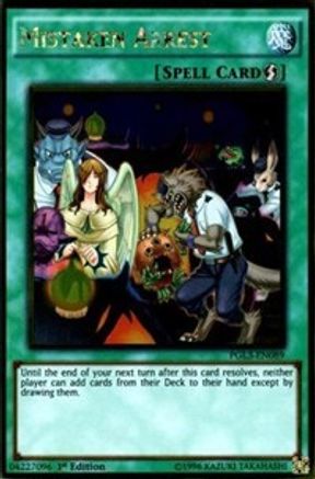Mistaken Arrest (PGL3-EN089) - Premium Gold: Infinite Gold 1st Edition - Premium Yugioh Single from Konami - Just $2.02! Shop now at Game Crave Tournament Store