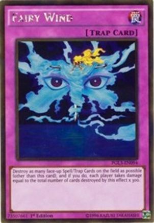 Fairy Wind (PGL3-EN094) - Premium Gold: Infinite Gold 1st Edition - Premium Yugioh Single from Konami - Just $0.08! Shop now at Game Crave Tournament Store