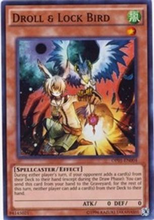 Droll & Lock Bird (OP01-EN004) - OTS Tournament Pack 1 Unlimited - Premium Yugioh Single from Konami - Just $2.15! Shop now at Game Crave Tournament Store