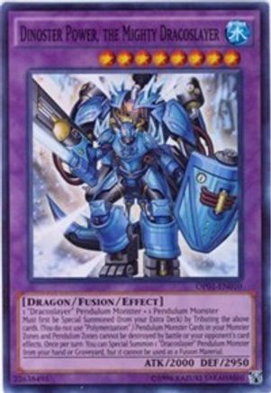 Dinoster Power, the Mighty Dracoslayer (OP01-EN010) - OTS Tournament Pack 1 Unlimited - Premium Yugioh Single from Konami - Just $1.63! Shop now at Game Crave Tournament Store