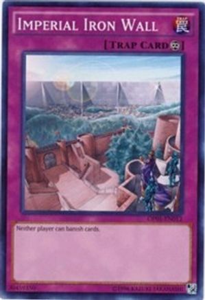 Imperial Iron Wall (OP01-EN012) - OTS Tournament Pack 1 Unlimited - Premium Yugioh Single from Konami - Just $4.70! Shop now at Game Crave Tournament Store