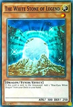 The White Stone of Legend (OP01-EN017) - OTS Tournament Pack 1 Unlimited - Premium Yugioh Single from Konami - Just $0.39! Shop now at Game Crave Tournament Store