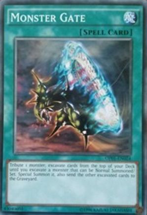 Monster Gate (OP01-EN024) - OTS Tournament Pack 1 Unlimited - Premium Yugioh Single from Konami - Just $0.29! Shop now at Game Crave Tournament Store