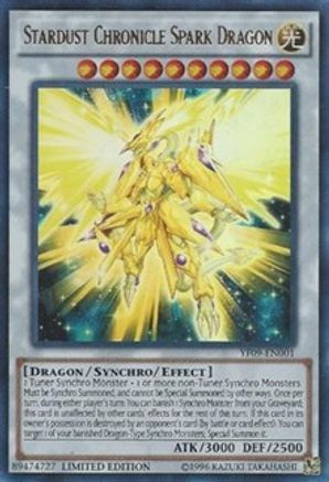Stardust Chronicle Spark Dragon (YF09-EN001) - Yu-Gi-Oh! 5D's Manga Promotional Cards Limited - Premium Yugioh Single from Konami - Just $6.45! Shop now at Game Crave Tournament Store