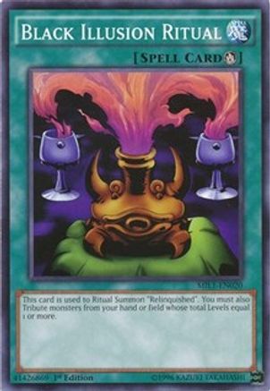 Black Illusion Ritual (MIL1-EN020) - Millennium Pack 1st Edition - Premium Yugioh Single from Konami - Just $0.31! Shop now at Game Crave Tournament Store