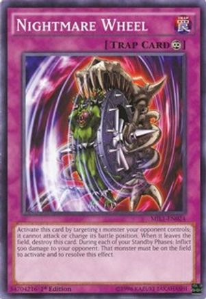 Nightmare Wheel (MIL1-EN024) - Millennium Pack 1st Edition - Premium Yugioh Single from Konami - Just $0.37! Shop now at Game Crave Tournament Store