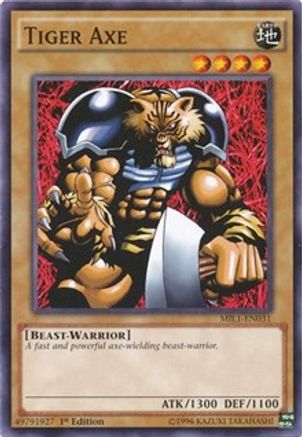 Tiger Axe (MIL1-EN031) - Millennium Pack 1st Edition - Premium Yugioh Single from Konami - Just $0.25! Shop now at Game Crave Tournament Store
