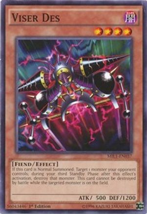 Viser Des (MIL1-EN037) - Millennium Pack 1st Edition - Premium Yugioh Single from Konami - Just $0.25! Shop now at Game Crave Tournament Store