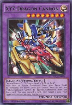 XYZ-Dragon Cannon (MIL1-EN040) - Millennium Pack 1st Edition - Premium Yugioh Single from Konami - Just $0.28! Shop now at Game Crave Tournament Store