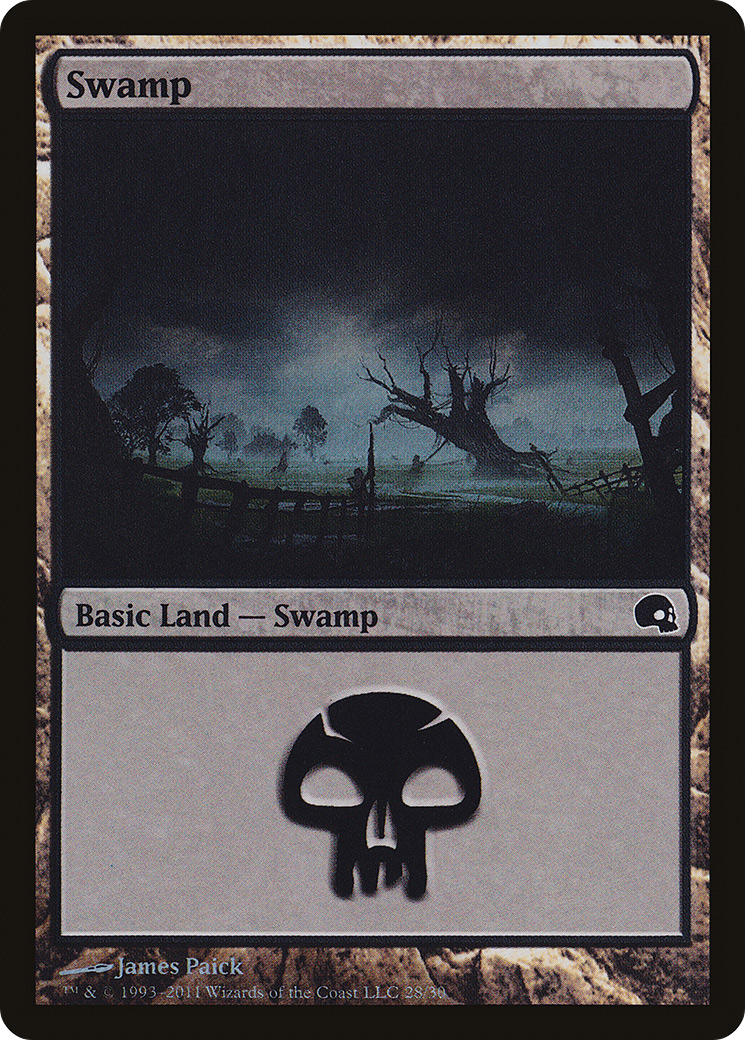 Swamp (PD3-028) - Premium Deck Series: Graveborn Foil - Premium MTG Single from Wizards of the Coast - Just $0.08! Shop now at Game Crave Tournament Store