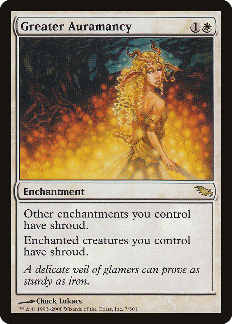 Greater Auramancy (SHM-007) - Shadowmoor - Premium MTG Single from Wizards of the Coast - Just $2.90! Shop now at Game Crave Tournament Store
