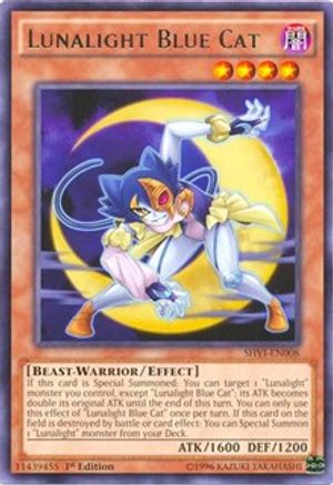 Lunalight Blue Cat (SHVI-EN008) - Shining Victories 1st Edition - Premium Yugioh Single from Konami - Just $0.11! Shop now at Game Crave Tournament Store