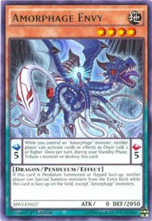 Amorphage Envy (SHVI-EN027) - Shining Victories 1st Edition - Premium Yugioh Single from Konami - Just $0.08! Shop now at Game Crave Tournament Store