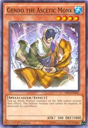 Gendo the Ascetic Monk (SHVI-EN041) - Shining Victories Unlimited - Premium Yugioh Single from Konami - Just $0.25! Shop now at Game Crave Tournament Store