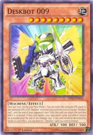 Deskbot 009 (SHVI-EN042) - Shining Victories 1st Edition - Premium Yugioh Single from Konami - Just $0.25! Shop now at Game Crave Tournament Store