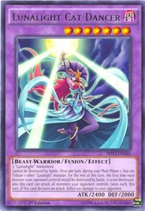 Lunalight Cat Dancer (SHVI-EN046) - Shining Victories 1st Edition - Premium Yugioh Single from Konami - Just $0.46! Shop now at Game Crave Tournament Store