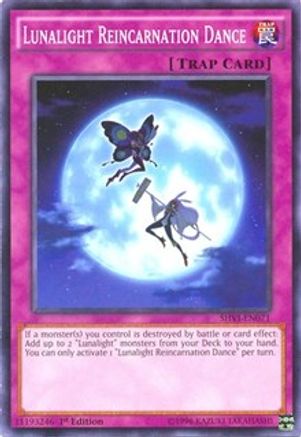Lunalight Reincarnation Dance (SHVI-EN071) - Shining Victories 1st Edition - Premium Yugioh Single from Konami - Just $0.36! Shop now at Game Crave Tournament Store