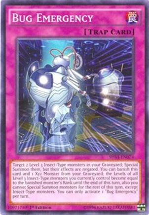Bug Emergency (SHVI-EN074) - Shining Victories 1st Edition - Premium Yugioh Single from Konami - Just $0.25! Shop now at Game Crave Tournament Store