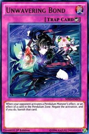 Unwavering Bond (SHVI-EN079) - Shining Victories Unlimited - Premium Yugioh Single from Konami - Just $0.25! Shop now at Game Crave Tournament Store