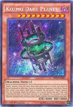 Kozmo Dark Planet (SHVI-EN085) - Shining Victories 1st Edition - Premium Yugioh Single from Konami - Just $4.18! Shop now at Game Crave Tournament Store