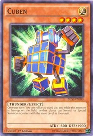 Cuben (SHVI-EN090) - Shining Victories Unlimited - Premium Yugioh Single from Konami - Just $0.25! Shop now at Game Crave Tournament Store