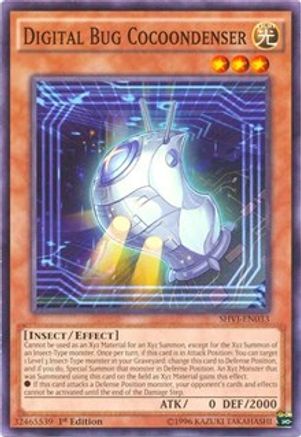 Digital Bug Cocoondenser (SHVI-EN033) - Shining Victories 1st Edition - Premium Yugioh Single from Konami - Just $0.25! Shop now at Game Crave Tournament Store
