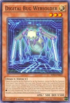 Digital Bug Websolder (SHVI-EN035) - Shining Victories 1st Edition - Premium Yugioh Single from Konami - Just $0.25! Shop now at Game Crave Tournament Store
