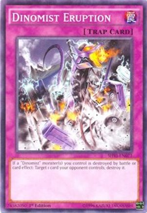 Dinomist Eruption (SHVI-EN073) - Shining Victories 1st Edition - Premium Yugioh Single from Konami - Just $0.08! Shop now at Game Crave Tournament Store
