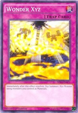 Wonder Xyz (SHVI-EN076) - Shining Victories 1st Edition - Premium Yugioh Single from Konami - Just $0.25! Shop now at Game Crave Tournament Store