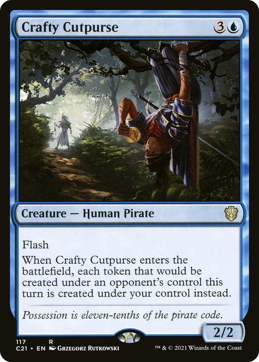Crafty Cutpurse (C21-117) - Commander 2021 - Premium MTG Single from Wizards of the Coast - Just $0.08! Shop now at Game Crave Tournament Store