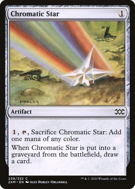 Chromatic Star (2XM-239) - Double Masters - Premium MTG Single from Wizards of the Coast - Just $0.08! Shop now at Game Crave Tournament Store