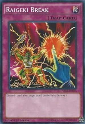 Raigeki Break (YS16-EN035) - Starter Deck: Yuya 1st Edition - Premium Yugioh Single from Konami - Just $1.12! Shop now at Game Crave Tournament Store