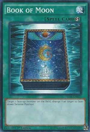 Book of Moon (YS16-EN027) - Starter Deck: Yuya 1st Edition - Premium Yugioh Single from Konami - Just $0.26! Shop now at Game Crave Tournament Store