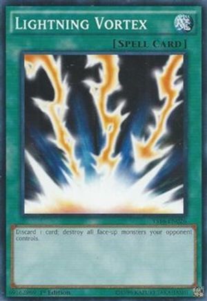 Lightning Vortex (YS16-EN026) - Starter Deck: Yuya 1st Edition - Premium Yugioh Single from Konami - Just $0.68! Shop now at Game Crave Tournament Store