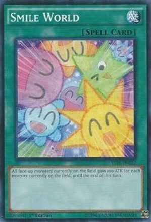 Smile World (YS16-EN022) - Starter Deck: Yuya 1st Edition - Premium Yugioh Single from Konami - Just $0.25! Shop now at Game Crave Tournament Store