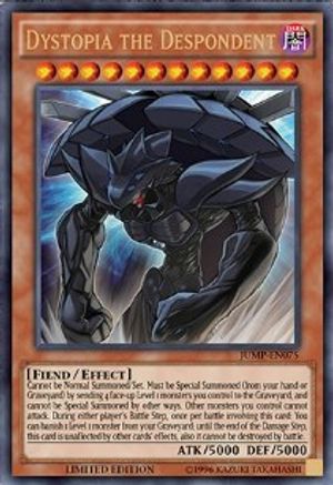 Dystopia the Despondent (JUMP-EN075) - Shonen Jump Magazine Promos Limited - Premium Yugioh Single from Konami - Just $5.81! Shop now at Game Crave Tournament Store