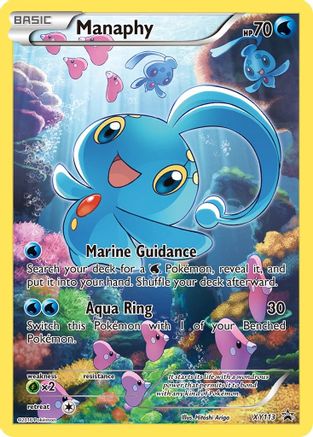 Manaphy XY113/211 - XY Black Star Promos Holofoil - Premium Pokemon Single from Nintendo - Just $7.93! Shop now at Game Crave Tournament Store