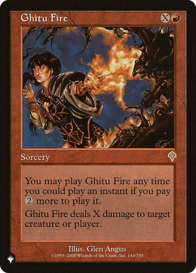 Ghitu Fire (PLIST-855) - The List - Premium MTG Single from Wizards of the Coast - Just $0.25! Shop now at Game Crave Tournament Store