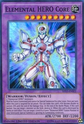 Elemental HERO Core (SHVI-ENSE2) - Shining Victories Limited - Premium Yugioh Single from Konami - Just $0.08! Shop now at Game Crave Tournament Store