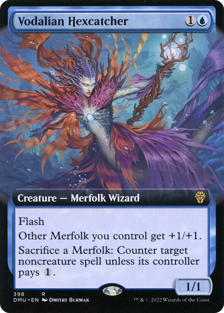 Vodalian Hexcatcher (DMU-398) - Dominaria United: (Extended Art) - Premium MTG Single from Wizards of the Coast - Just $2.35! Shop now at Game Crave Tournament Store
